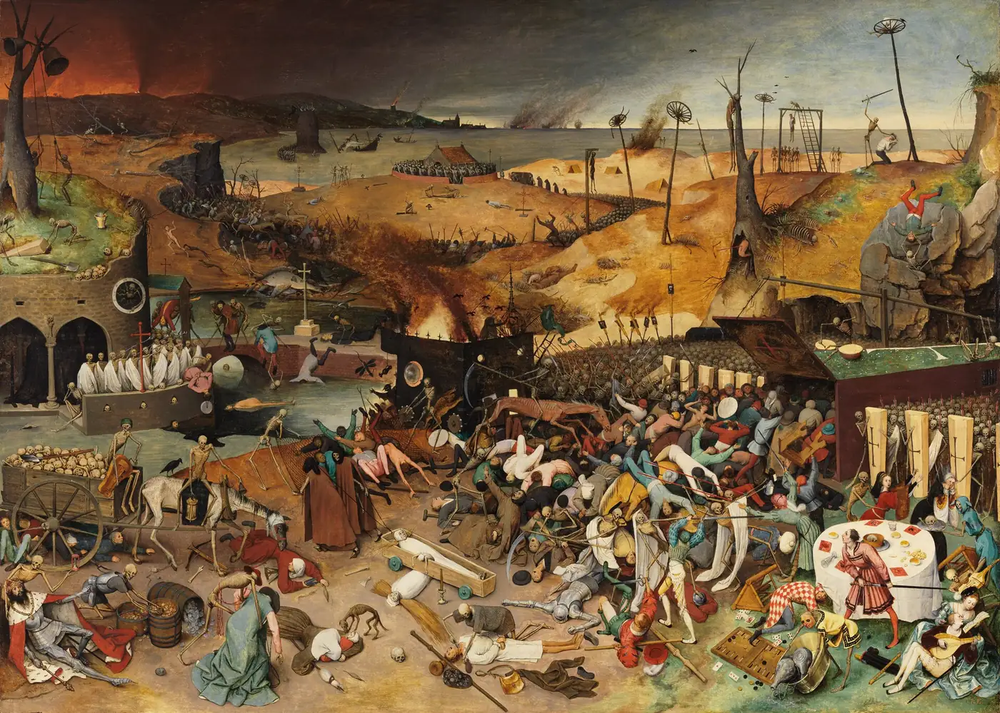 The Triumph of Death, Pieter Bruegel the Elder, c. 1562