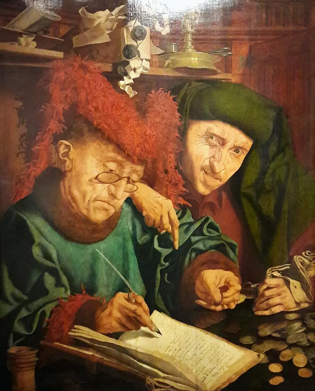 Two Tax Collectors, Marinus van Reymerswaele, c. 1540